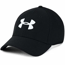 Under Armour Herren Mütze mit Schirm Blitzing 3.0 Cap Schwarz/Schwarz/Weiß