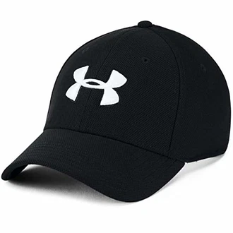 Under Armour Herren Mütze mit Schirm Blitzing 3.0 Cap Schwarz/Schwarz/Weiß