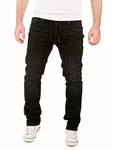 WOTEGA Herren Jeans Noah Jogg-Jeans Slim Schwarz