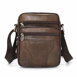 Leder Umhängetasche Herren Echtleder Schultertasche Männer Messenger Business Handtasche Herrentasche Arbeitstasche