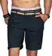 Indicode Herren Sommer Bermuda Chino Shorts Kurze Hose Sommerhose Short NEU B499 [B499-Navy-Gr.M]