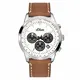 s.Oliver Time Herren-Armbanduhr SO-3335-LC, braun