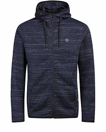 JCOCARBON SWEAT ZIP HOOD CAMP 12122959; Farbe: Sky Captain/Blau; Größe: M