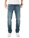WOTEGA Jeans Herren Justin Slim - Jeans Hosen für Männer - dunkel Blaue Denim Stretch Hose Jeanshose Regular, Blau (Dress Blues 94024), W32/L32