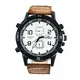 Souarts Herren Armbanduhr Einfach Stil Sport Analoge Quarz Uhr Blau 24cm