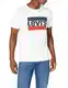 Levi''''s Herren Graphic T-Shirt, 84 Sportswear Logo White White, S