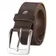 LINDENMANN Leder-Gürtel Herren 40 mm breit, Gürtel Herren Vollrindleder dunkelbraun, Größe/Size:110, Farbe/Color:braun
