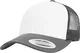 Flexfit Retro Trucker Colored Front Kappe Darkgrey/White One Size