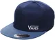 Vans_Apparel Herren Splitz Baseball Cap, Blau (Dress Blues-Copen Blue PHT), Medium (SM)