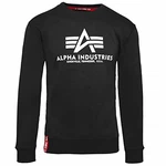 ALPHA INDUSTRIES Herren Basic Sweater  Schwarz (Black 03)