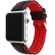 EL-move Apple Watch Armband 38mm Series 1 Series 2 Series 3 iWatch Straps Ersatzband Replacement Uhrenarmband Armbänder für Apple Watch Nike+ Uhrenarmbänder Wristband (Black RED38MM)