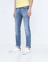 Herren JOSLINE25 Slim Jeans, Blau (Double Stone 1720), 42W / 34L
