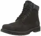 Timberland Herren Radford 6 Inch Waterproof Schnürstiefel, Schwarz Black Nubuck, 43.5 EU