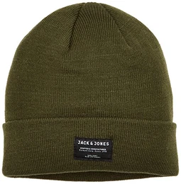 Herren Jjdna Beanie Noos Strickmütze, Grün (Forest Night), Einheitsgröße EU