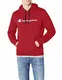 Champion Herren - Classic Logo Kapuzenpullover - Rot, M