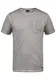 PRODUKT Pancho Herren T-Shirt Kurzarm Shirt Mit Rundhalsausschnitt Aus 100% Baumwolle, Größe:M, Farbe:Griffin