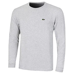 Lacoste Herren TH0123 T-Shirt, Argent Chine, L