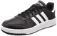 adidas Herren Hoops 2.0 Fitnessschuhe, Schwarz (Negbas/Ftwbla/Ftwbla 000), 42 EU