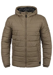 Nilson Herren Steppjacke Übergangsjacke Jacke mit Kapuze, Größe:M, Farbe:Mocca Brown (71508)