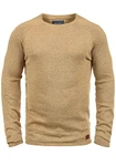 Blend Dan Herren Strickpullover Feinstrick Mit Rundhals (20700587ME) Beige Brown (71509) Blend Dan Herren Strickpullover Feinstrick Mit Rundhals (20700587ME) Beige Brown (71509)