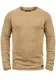Blend Dan Herren Strickpullover Feinstrick Pullover Mit Rundhals Und Melierung, Größe:M, Farbe:Beige Brown (71509)