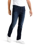 MAC Jeans Herren Arne Pipe Slim Jeans Blue Black 3D Authentic Wash (0517-00-1973L-H793)