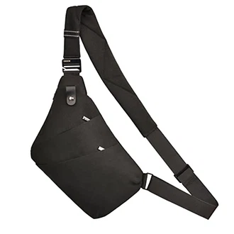 OSOCE Umhängetaschen Herren Wasserfeste Mini Bauchtasche Mehrere Taschen Schultertasche Anti-Diebstahl Sling Bag Crossbody Tasche Rucksack für Männer und Frauen
