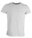 Tommy Hilfiger Herren CORE Stretch Slim CNECK Tee T-Shirt, Grau (Cloud Htr 501), Medium