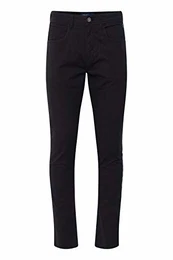 Saturn Herren Chino Hose Stoffhose Aus Stretch-Material Slim Fit, Größe:W31/34, Farbe:Black (70155)