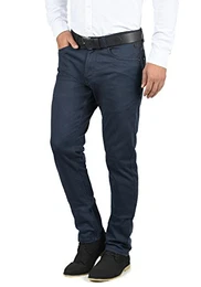 Saturn Herren Chino Hose Stoffhose Aus Stretch-Material Slim Fit, Größe:W32/32, Farbe:Navy (70230)