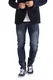 New Herren Stretch Skinny Slim Fit Flex Jeans Hose dehnbar Denim 98% Baumwolle & 2% Stretch Hosen, Skinny, Größe 34W x 34L (34L UK), Farbe Indigoblau