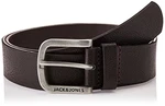 JACK & JONES Gürtel JACHARRY Belt Brown/Black Coffee