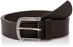 JACK & JONES Gürtel JACHARRY Belt Brown/Black Coffee