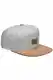 Reell Cap Suede 6-Panel Cap, lt. heather grey, Einheitsgröße
