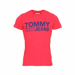 Tommy Jeans Herren T-Shirt rosa M