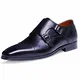 DESAI Herren Business Slipper Schuhe, Schwarz, EU 43