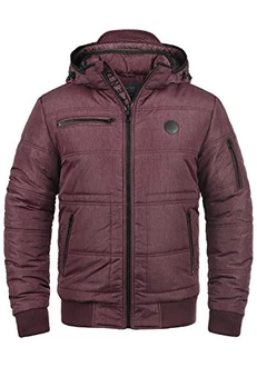 Blend Herren Winterjacke Boris Teddy Wine Red (73812)