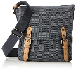 TOM TAILOR Umhängetasche Herren, Blau, Max, 24x7x24 cm, Messenger bag, Herrentasche