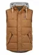 !Solid Cobber Herren Weste Steppweste Outdoor Weste Mit Kapuze Und Stehkragen, Größe:XL, Farbe:Cinnamon (5056)