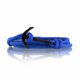 Anker-Armband Nylon in 13 Farben Anker Schwarz 3478 (Blau)