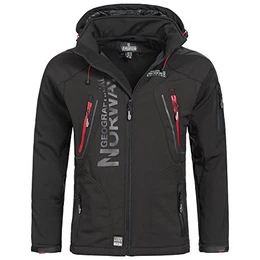 Espoo Herren Softshell Jacke Schwarz Gr. M