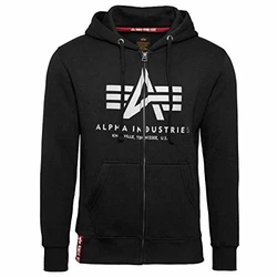 ALPHA INDUSTRIES Sweatjacke Black