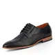 bugatti Herren 312419011100 Derbys, Schwarz, 42 EU