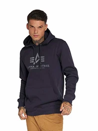 Herren Basic Hoody Sweatshirt, Rep.Blue, 43.73