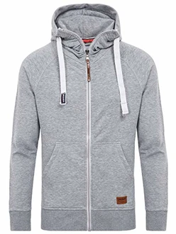 Yazubi Herren Kapuzenjacke Jacob Grau (154703)