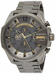 Herren Chronograph Quarz Uhr mit Edelstahl Armband DZ4466