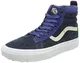 Vans Unisex-Erwachsene Sk8-hi Sneaker, Blau (MTE/True Navy/Dress Blues), 44 EU