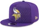 New Era - NFL Minnesota Vikings 2017 Color Rush 9Fifty Snapback Cap - purple Size One Size