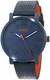 Hugo Boss Orange Herren-Armbanduhr Quarz mit Leder Armband 1550039