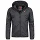 Höhenhorn Rigi Herren Regen Jacke Outdoor Rain Freizeitjacke Schwarz Gr M